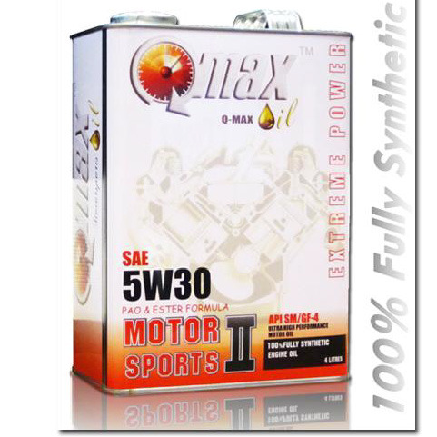 오토모듬 QMAX 큐맥스 모터스포츠2 5W30 4L 합성엔진오일
