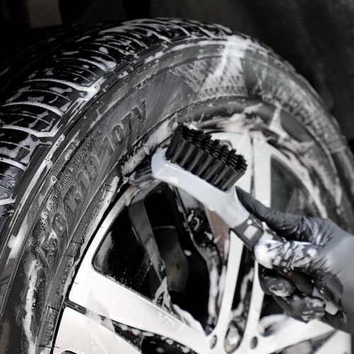 오토모듬 카데코 블랙스미스 4807 프로 타이어&amp;휠 틈새 브러쉬